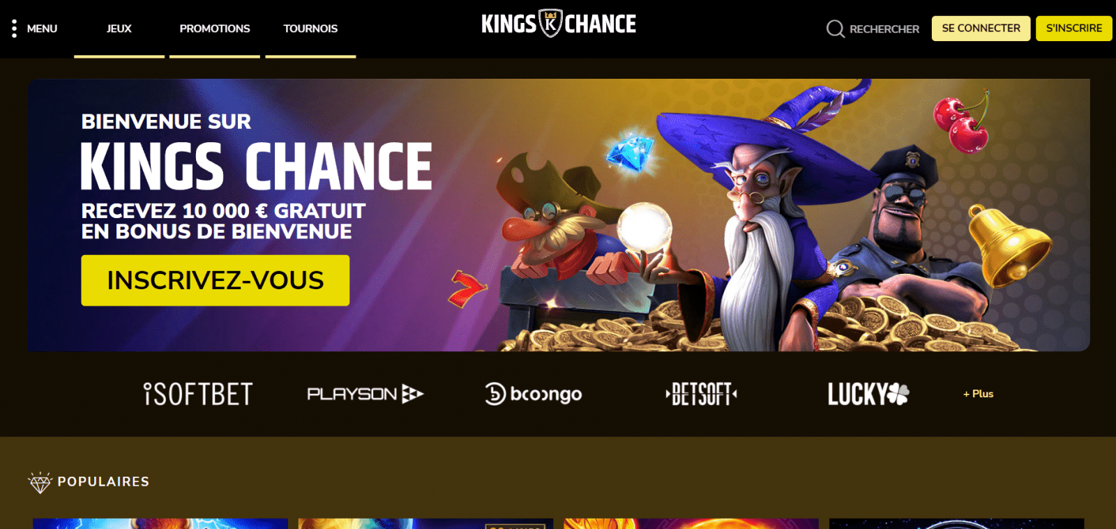 kings chance casino page accueil